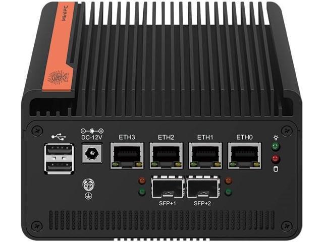 Firewall Appliance 10GbE Mini PC with SFP+, Intel Alder Lake N100 (4C ...