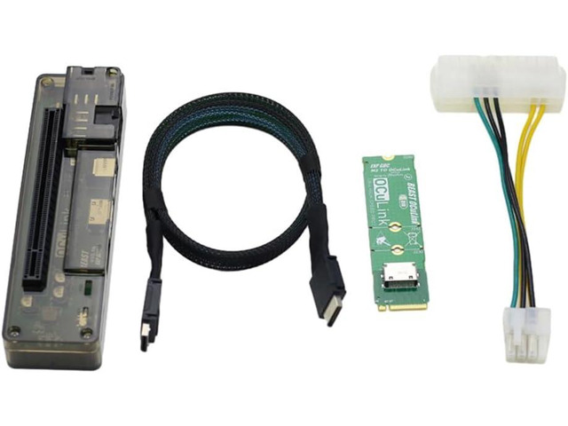 M.2 to Oculink Adapter PCIe 4.0 x4 External GPU Dock Board for Laptop