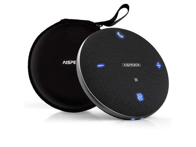 AISPEECH M4 Bluetooth Speakerphone Conference Microphone with AI Noise ...