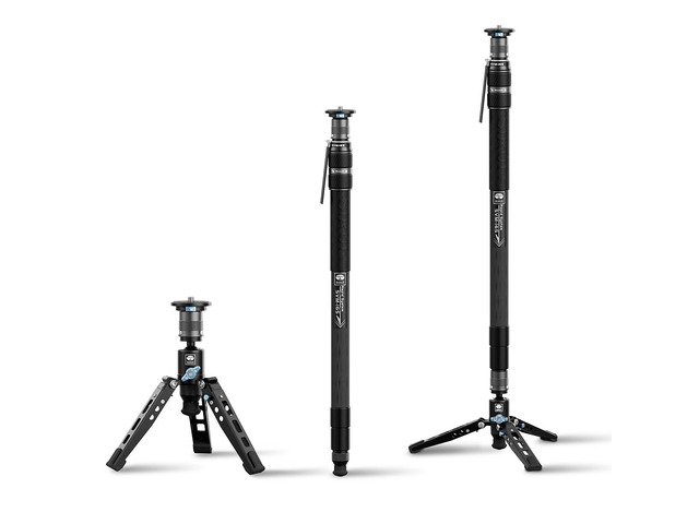 SIRUI SVM-165 Rapid Monopod for Cameras, 65 Carbon Fiber Monopod with ...