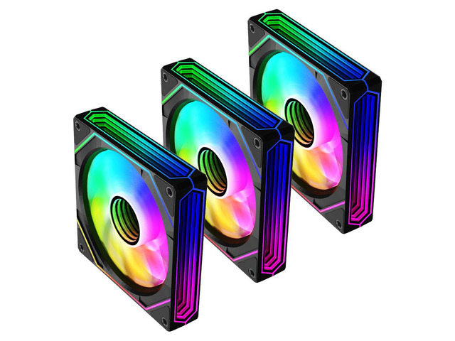 Jungle Leopard Prism6 PRO ARGB X3 Reverse Blade PC Case Fan,Infinite ...