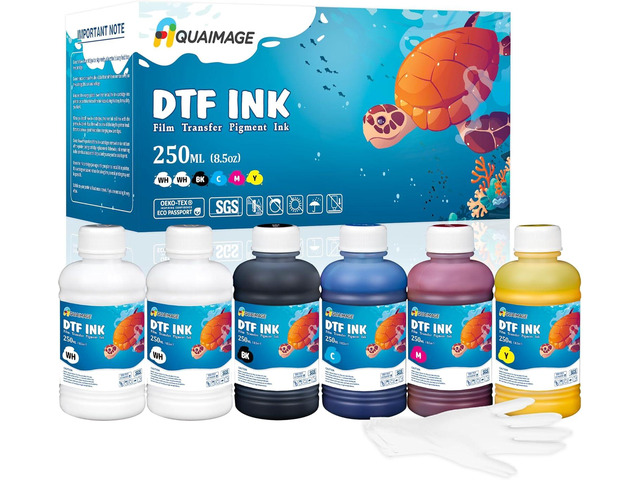 Dtf Ink 1500ml Dtf Printer Ink for ET8550,L1800,XP15000, Bright Colors ...