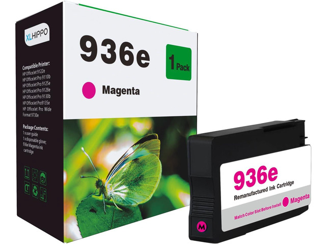 936e Magenta Ink Cartridge Compatible with HP 936 936e EvoMore Ink ...