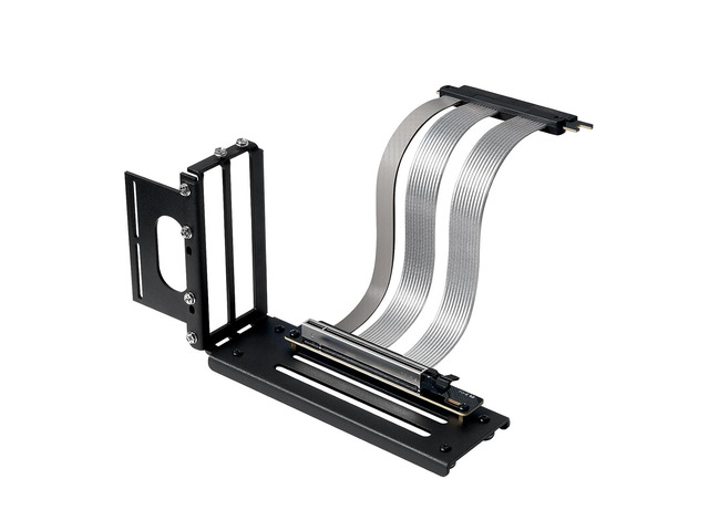 PCIE 5.0 Riser Cable with 3 Slots Vertical GPU Mount Bracket Kit, Gen 5 ...