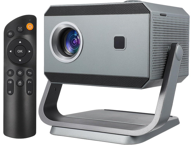 POPETPOP Mini Portable Video Projector for Home and Outdoor Use ...