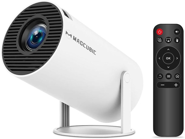 Magcubic Mini Portable Projector - 4K & 1080P Support, WiFi6 ...