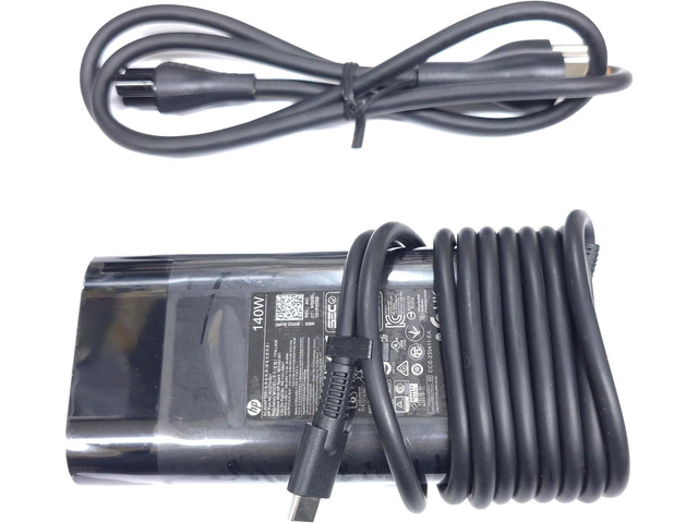 HP 140W USB-C AC Adapter for HP Spectre 2-in-1 Laptop 16-aa0023dx ...