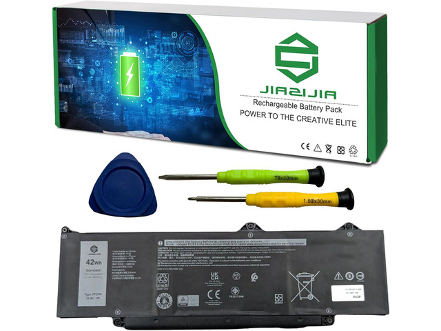 Batteria New Net JTG7N 11.4V 42Wh/3684mAh Compatibile Con Dell Latitude 3340, 3440, 3540, 5340, 5450, Precision 3480 E Altri – 3 Celle, Certificata CE