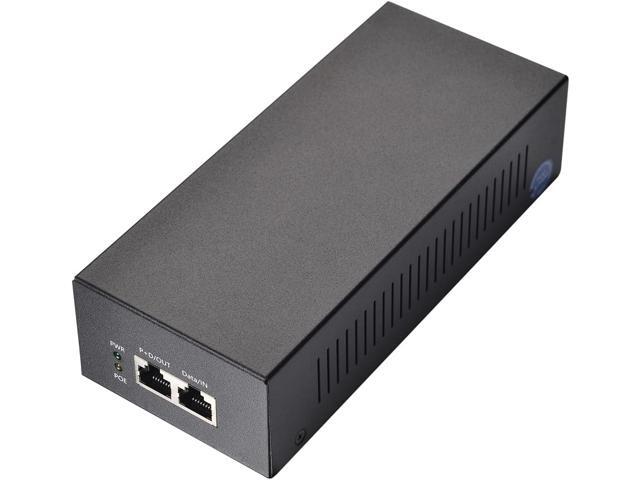 10G 90W PoE Injector, Convert Non-PoE to PoE++ Adapter, IEEE802.3af/at ...