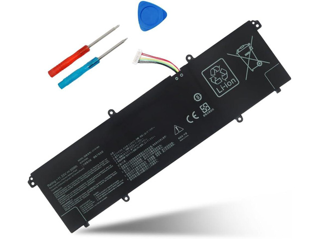 New Net - Battery C31N1905 Compatible with ASUS Vivobook M1603IA, M1603Q, M1603QA, M1605X, M1605XA, M1703Q, M1703QA, M3402Q, M3402QA, M3402R [11.55V - 50Wh - 4335 mAh New Net - Battery C31N1905 Compatible with ASUS Vivobook M1603IA, M1603Q, M1603QA, M1605X, M1605XA, M1703Q, M1703QA, M3402Q, M3402QA, M3402R [11.55V - 50Wh - 4335 mAh