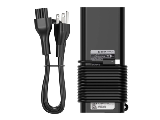 BULL-TECH Replacement for Dell 130W Laptop Charger USB C Type C Slim AC ...