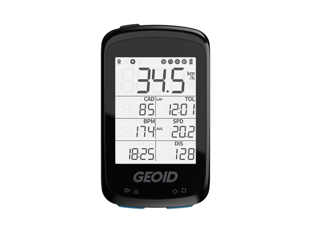 CC500 Bike Computer GPS, Wireless Bike Speedometer, ANT+ Bluetooth 2.5 ...