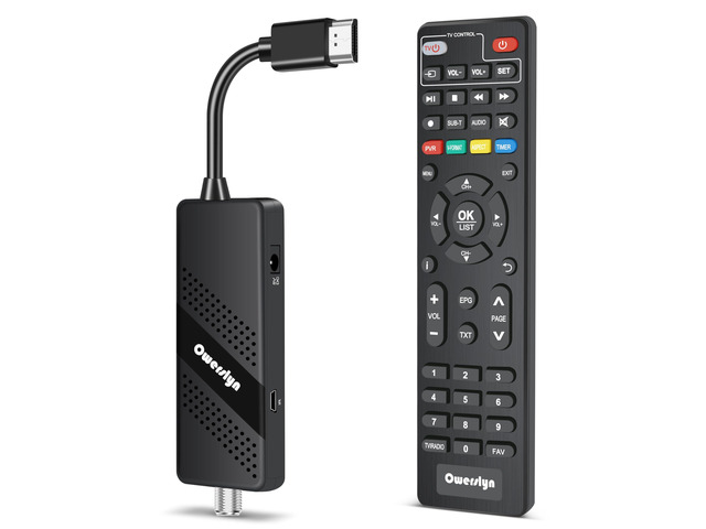 Digital Converter Box for TV, 1080P Mini ATSC Tuner Box with TV Tuner ...