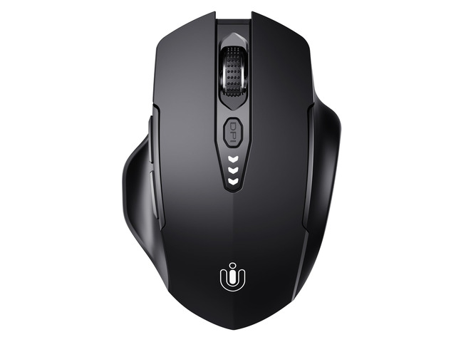 Wireless Bluetooth Mouse,[Upgraded] Rechargeable (BT 5.0/4.0+2.4G Hz ...