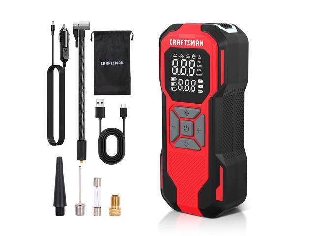 Car Tire Inflator Portable Air Compressor Pump Emergency Flat Repair