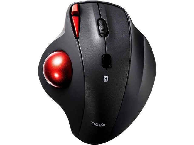 Wired Ergonomic Trackball Mouse, Optical Rollerball Mice, Programmable ...