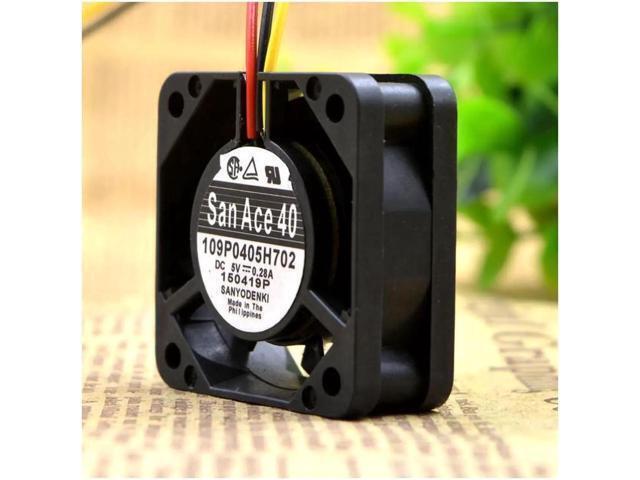 40mm USB Fan Fixes Overheating via 109P0405H702 5V DC Compact Cooler