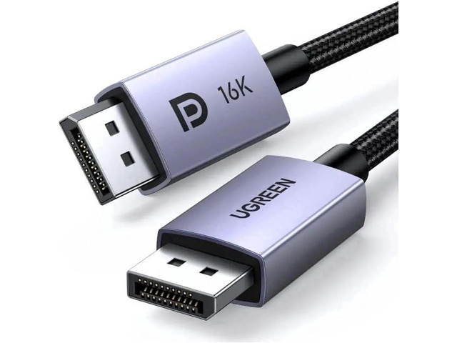 WUSU DisplayPort Cable 2.1 [VESA Certified] DP2.0 40Gbps Support 16K ...