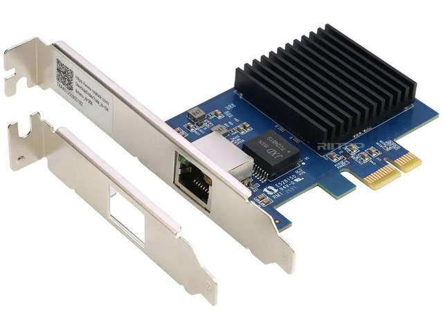 10GB PCIe Network Card RJ45, RIITOP PCI-e to 10 Gigabit Ethernet ...