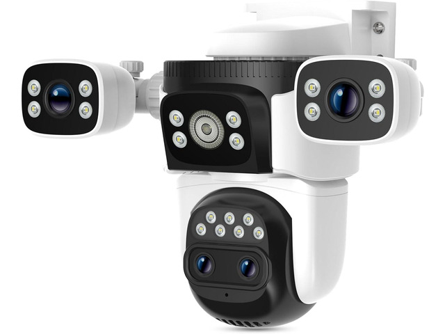 VSTARCAM 4-Lens Security Cameras Wireless Outdoor, 2K Security Camera ...