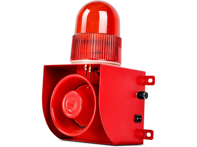 Power Loss Alarm Siren SLA-1501 for Server Rooms and Commercial Farms