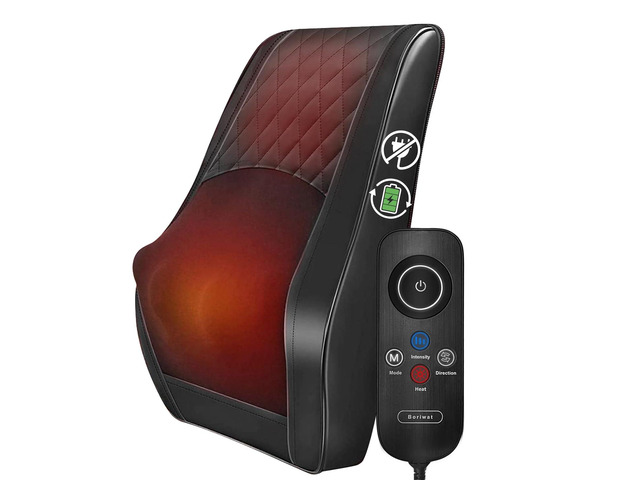 Shiatsu Back Massager for Pain Relief Deep Tissue-Movable Electric Neck ...