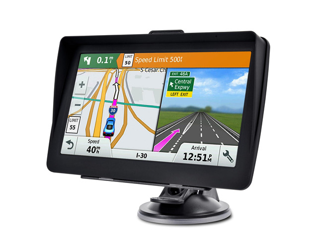 Universal Gps GPS Navigator for Car 2026 Latest 7-Inch Lifetime Free North America ...