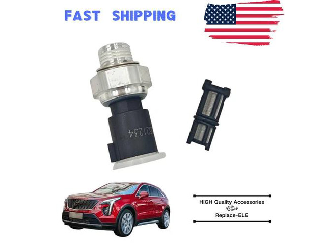 For 09-17 Chevrolet Silverado 5.3L 6.2L Oil Pressure Sensor With Filter 12673134 | 336370516680