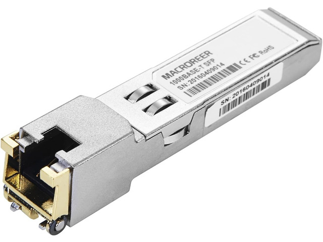 1000BASE-T SFP RJ45 Copper Transceiver 100m Compatible with Ubiquiti UF ...