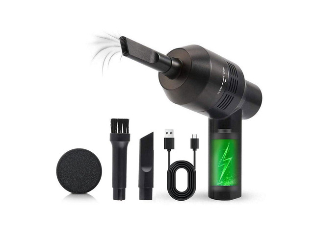 NEW Cordless Mini Vacuum Cleaner,Portable Computer Vacuum for Car ...