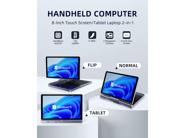 Questions & Answers: KOOFORWAY Mini Laptop 8 inch HD Touchscreen 