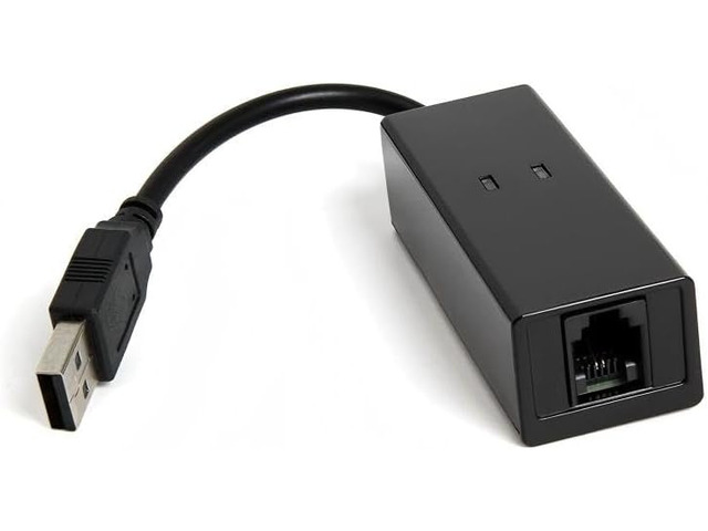 External Dial Up Voice Fax Data Modem Windows 10/8 / 7 / XP/Vista USB ...