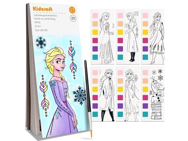 Paint-With-Water Coloring Book