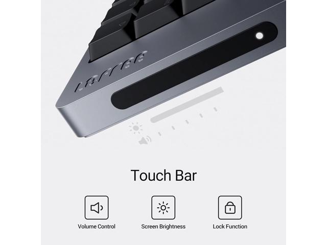LOFREE Flow2 Aluminum Low Profile Mechanical Keyboard Surfer Switch