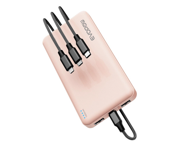 Bamboo Baby 10,000mAh Portable Power Bank – Quick-Charge Dual USB-C PD & USB-A – Non-Toxic & Child-Safe Edition