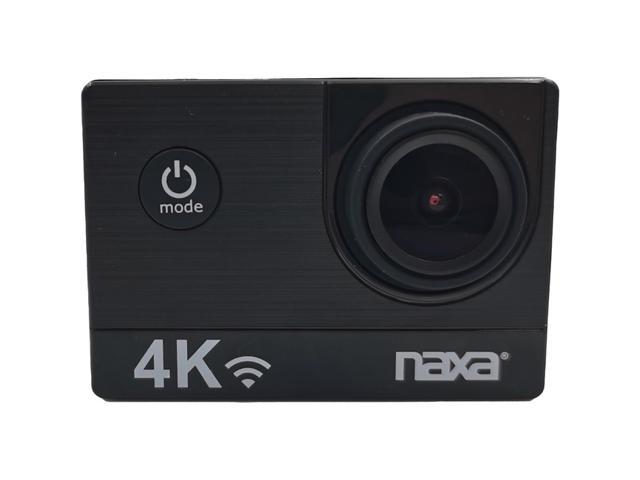 Naxa NDC-410 Digital Camcorder 2" Screen CMOS 4K Shiny Black NDC410