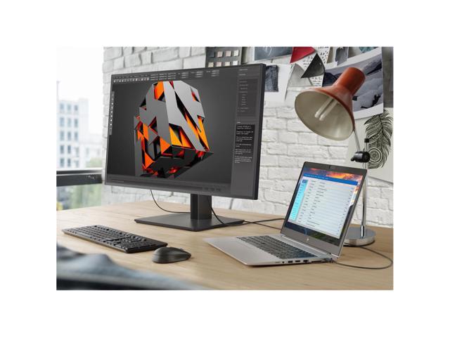 HP E243d 24" (23.8" Viewable) Full HD 16:9 IPS 1920 x 1080 250 nits LED ...