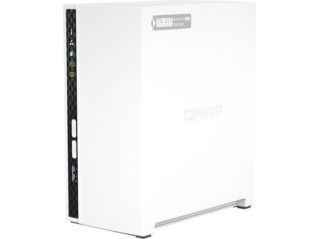 QNAP TS-233-US Diskless System Network Storage Desktop NAS