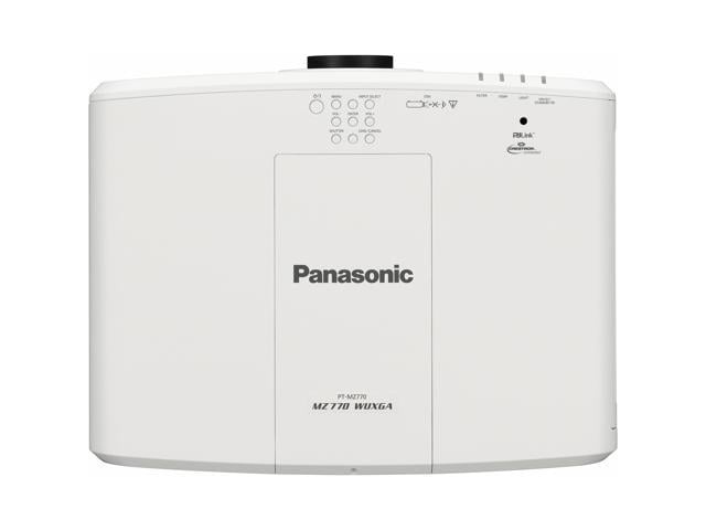 Panasonic PT-MZ770U 8000-Lumen WUXGA 3LCD Laser Projector (White, with 1.6  to 2.8:1 Lens)