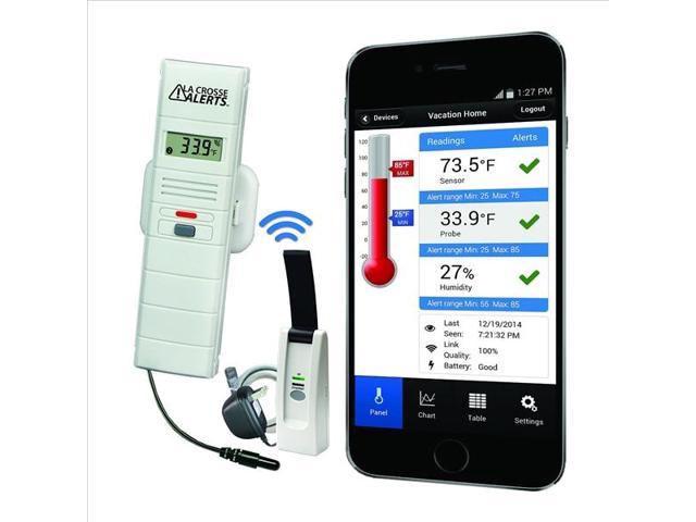 La Crosse Technology Temperature & Humidity Monitoring & Alert System 