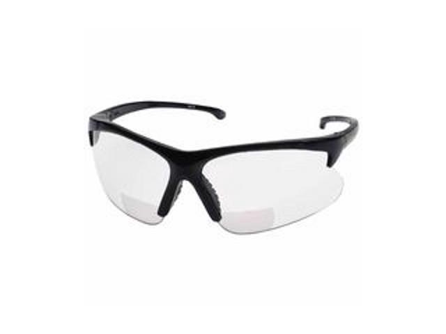 Smith & Wesson 19891 V60 30-06 RX Safety Readers, Black Frame, Clear Lens, 2.5 Diopter, 1 Pack