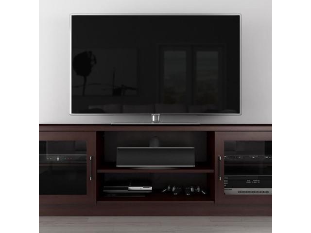 Furnitech 70 Ft70ccw Contemporary Tv Stand Media Console Wenge Newegg Com