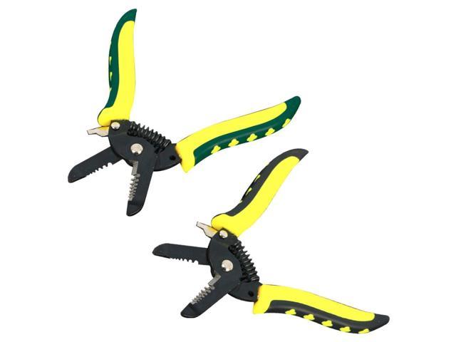 10PCS Portable Mini Wire Stripper Cutter Crimper Pliers Tools Cable Stripping 