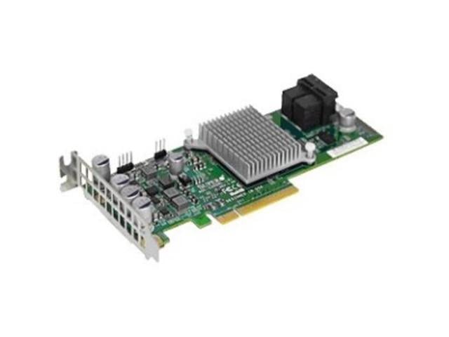 Supermicro AOC-S2308L-L8I+ Add-on Card Gen-3 PCI-e@8Gb/s,6Gb/s SAS,8  internal ports,low profile,RAID 0,1,10