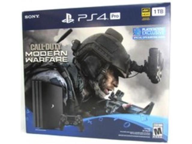 Sony Ps4pcodmdwar Call Of Duty Modern Warfare Ps4 Pro Bundle Newegg Com