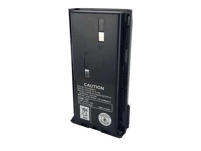 Batterie Ni-MH KNB-14 pour Kenwood TK-260G TK-360 TK-372 TK-388G TK-2100 TK-2107 TK-3102 TK-3107 Batterie de Remplacement pour radios bidirectionnelles
