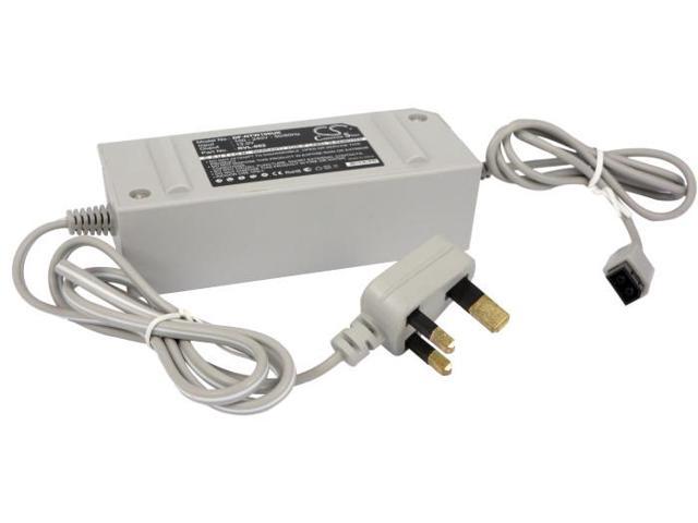 UK Plug Power Adapter Battery Charger for Nintendo Wii RVL-002 Game Console