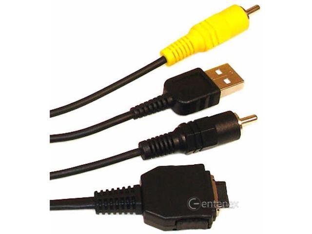 Original VHBW ® cinch USB cable de AV para Sony CyberShot dsc-w270/dsc-w275 