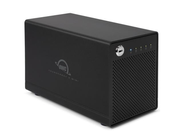 OWC ThunderBay 4 mini, Four-Bay Drive Enclosure With Dual Thunderbolt 2