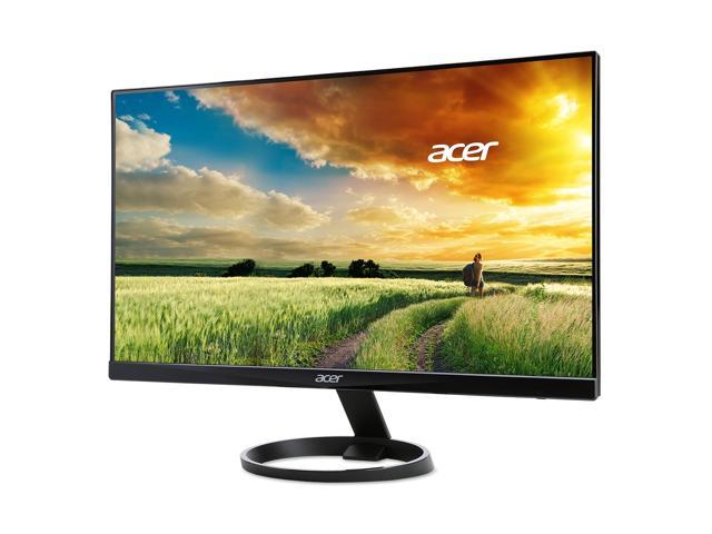 Acer R Series R240HY Black 23.8" 4ms (GTG) Widescreen LED/LCD 1920 1080 FHD, Slim Frameless and Eco Friendly Design, Built-in Speaker, and USB Type-C - Newegg.com